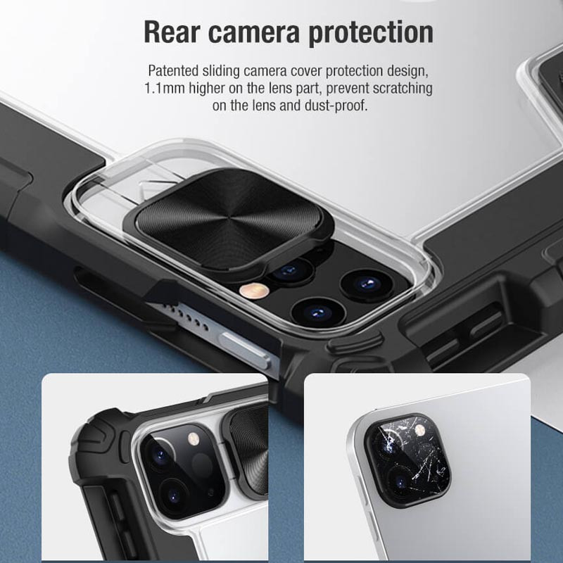 Чохол-книжка Nillkin Bumper Pro для Apple iPad Pro 12.9" (2020-2022) / Air 13" (2024-26) Black