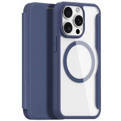 Чохол-книжка Dux Ducis Skin X Pro with Magnetic Fit для Apple iPhone 15 Pro (6.1") Blue