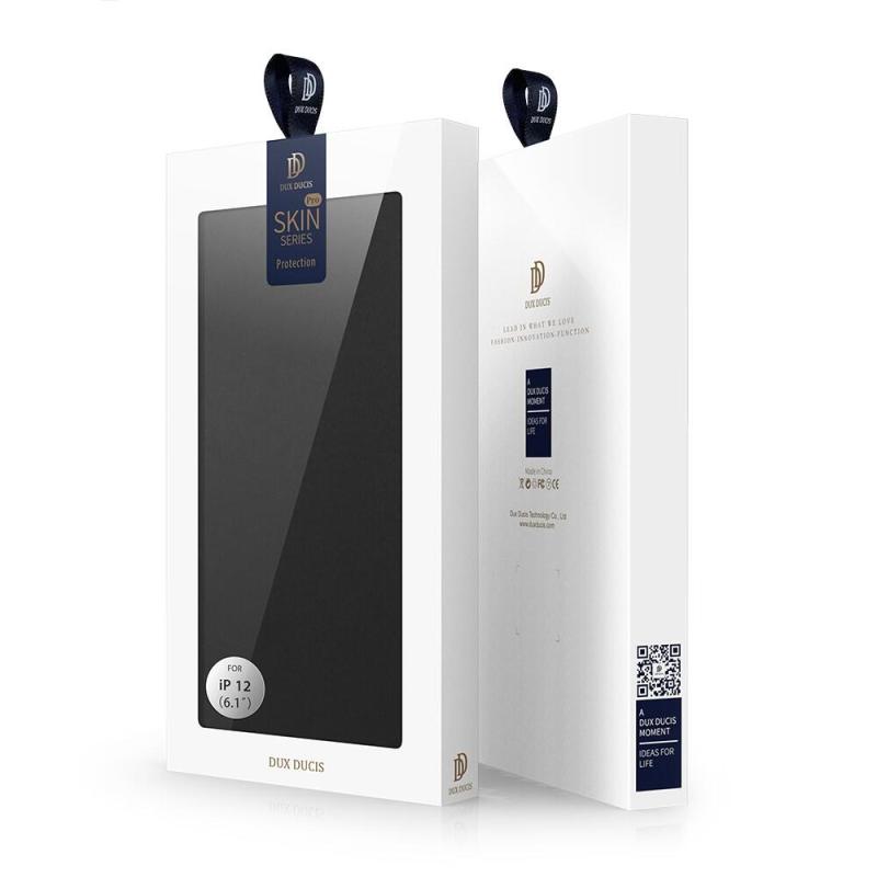 Чохол-книжка Dux Ducis з кишенею для візиток для Apple iPhone 15 Pro Max (6.7") Чорний