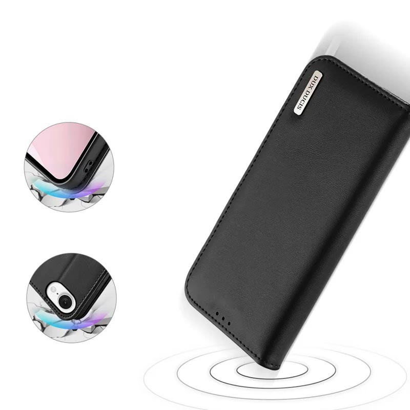 Чохол-книжка Dux Ducis Hivo для Apple iPhone 16e / 17e (6.1") Black