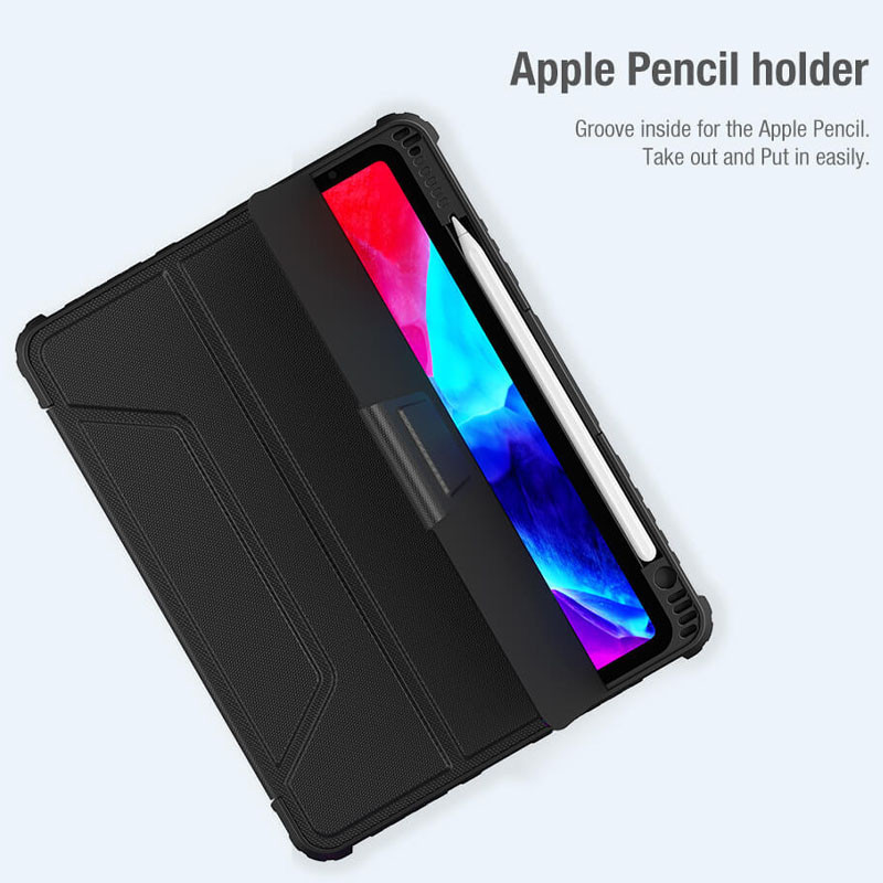 Чохол-книжка Nillkin Bumper Pro для Apple iPad Pro 12.9" (2020-2022) / Air 13" (2024-26) Black