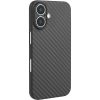 Чохол Getman Carbon Ultra Slim для Apple iPhone 16 (6.1") Black