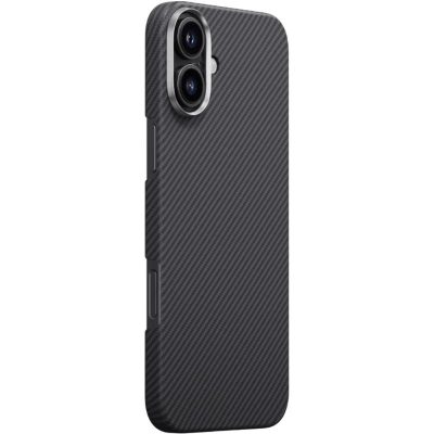Чохол PC Carbon Protection Slim with Magnetic Fit для Apple iPhone 16 (6.1")