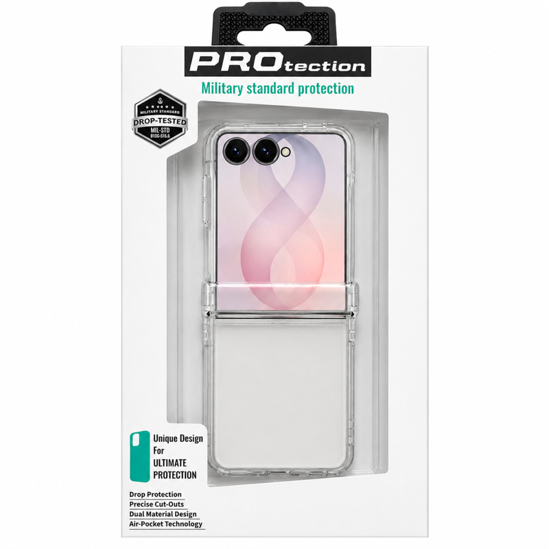 Чохол PC Pure Case для Samsung Galaxy Z Flip8 Clear