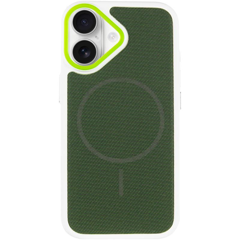 Чохол PC Textile Hybrid with Magnetic Fit для Apple iPhone 17 (6.3")