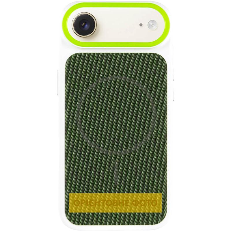 Чохол PC Textile Hybrid with Magnetic Fit для Apple iPhone 17 Air (6.5")