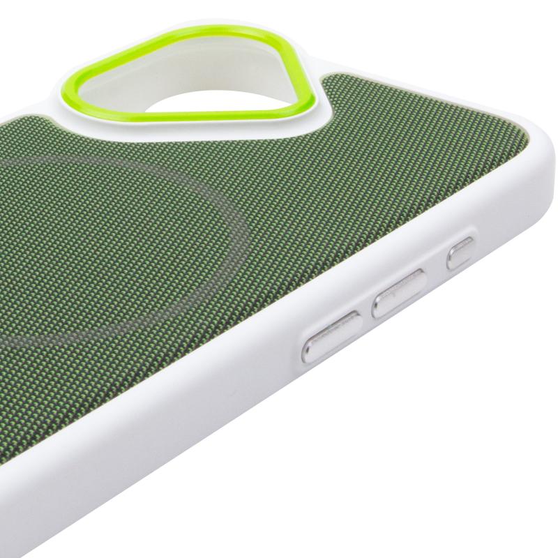 Чохол PC Textile Hybrid with Magnetic Fit для Apple iPhone 17 (6.3")