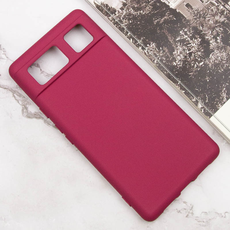 Чохол Silicone Cover Lakshmi (A) для Google Pixel 6 Бордовий / Marsala