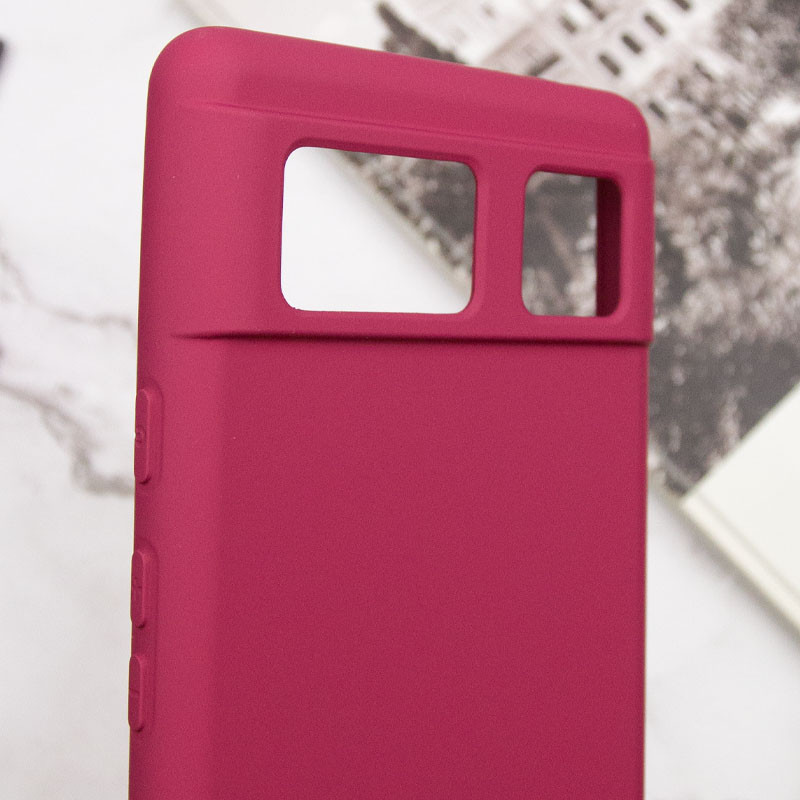 Чохол Silicone Cover Lakshmi (A) для Google Pixel 6 Бордовий / Marsala