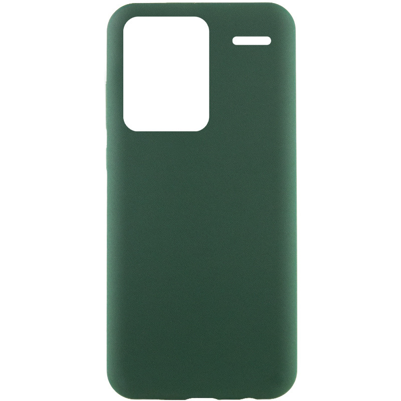 Чохол Silicone Cover Lakshmi (AAA) для Xiaomi Redmi Note 13 Pro + Зелений / Cyprus Green