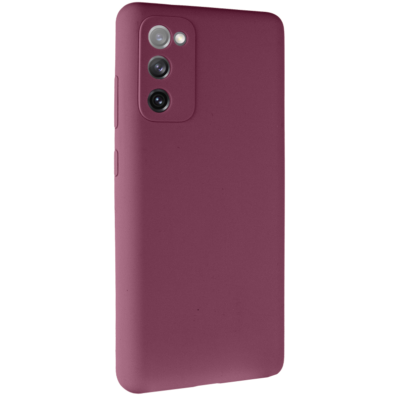 Чохол Silicone Cover Lakshmi Full Camera (AAA) для Samsung Galaxy S20 FE