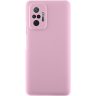 Чохол Silicone Cover Lakshmi Full Camera (AAA) для Xiaomi Redmi Note 10 Pro / 10 Pro Max Рожевий / Rose Pink
