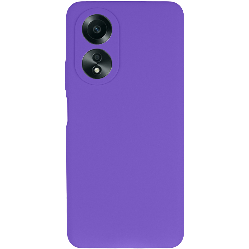 Чохол Silicone Cover Lakshmi Full Camera (AAA) для Oppo A58 4G