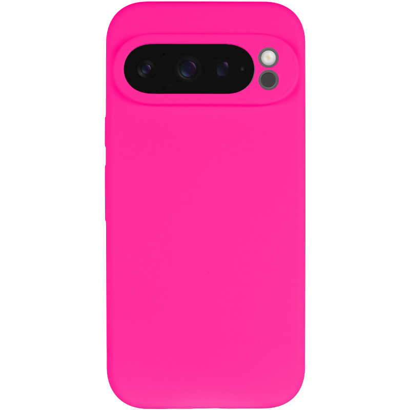 Чохол Silicone Cover Lakshmi Full Camera (AAA) для Google Pixel 9 Pro XL Рожевий / Barbie pink