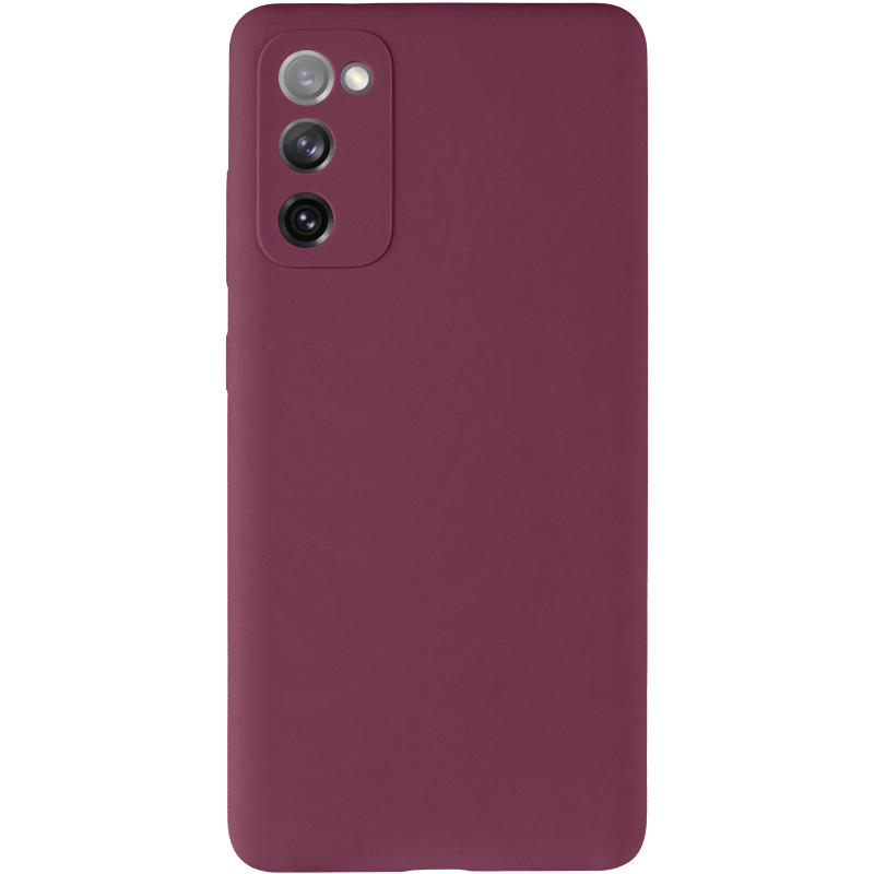 Чохол Silicone Cover Lakshmi Full Camera (AAA) для Samsung Galaxy S20 FE