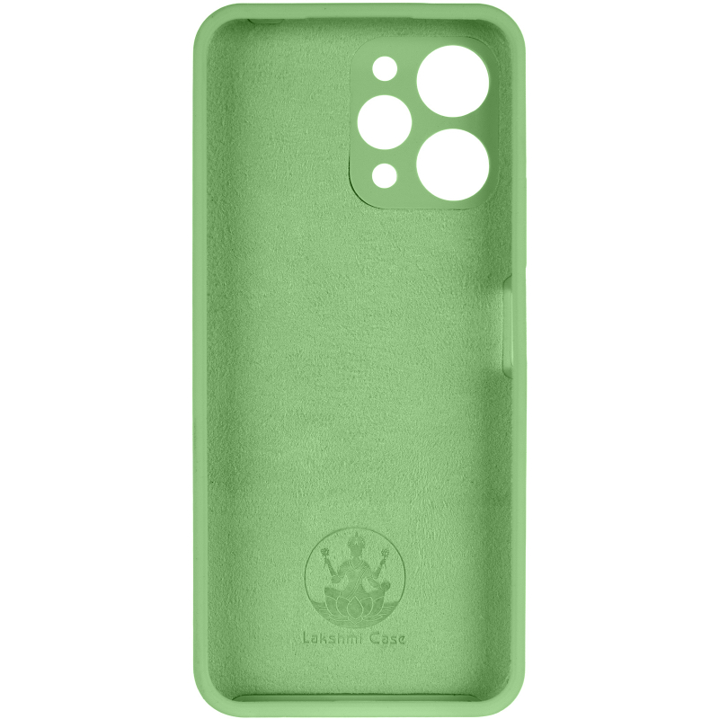 Чохол Silicone Cover Lakshmi Full Camera (AAA) для Xiaomi Redmi 12 М'ятний / Mint