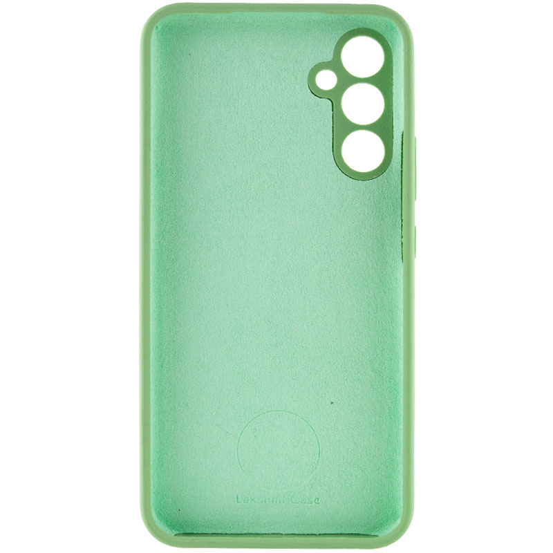 Чохол Silicone Cover Lakshmi Full Camera (AAA) для Samsung Galaxy S24 М'ятний / Mint