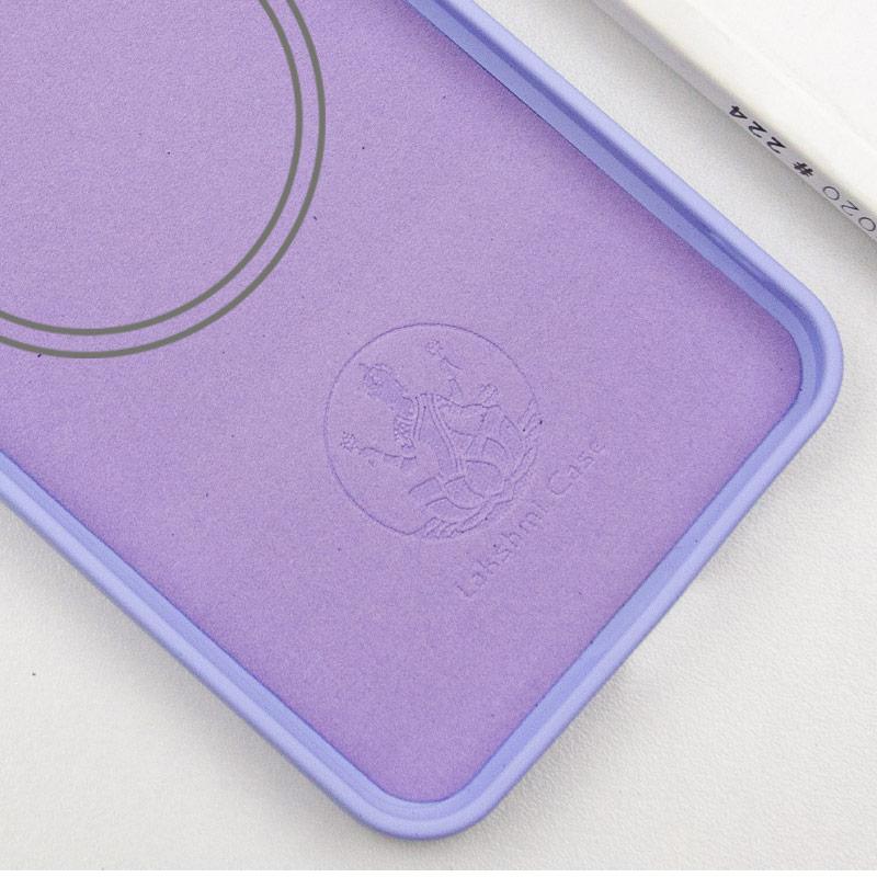 Чохол Silicone Cover Lakshmi Full Camera (AA) with Magnetic Fit для Samsung Galaxy S23 Бузковий / Dasheen