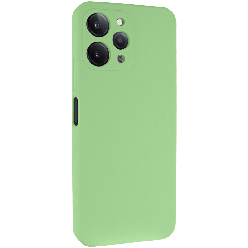 Чохол Silicone Cover Lakshmi Full Camera (AAA) для Xiaomi Redmi 12 М'ятний / Mint