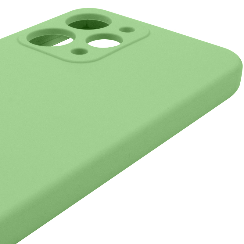 Чохол Silicone Cover Lakshmi Full Camera (AAA) для Xiaomi Redmi 12 М'ятний / Mint