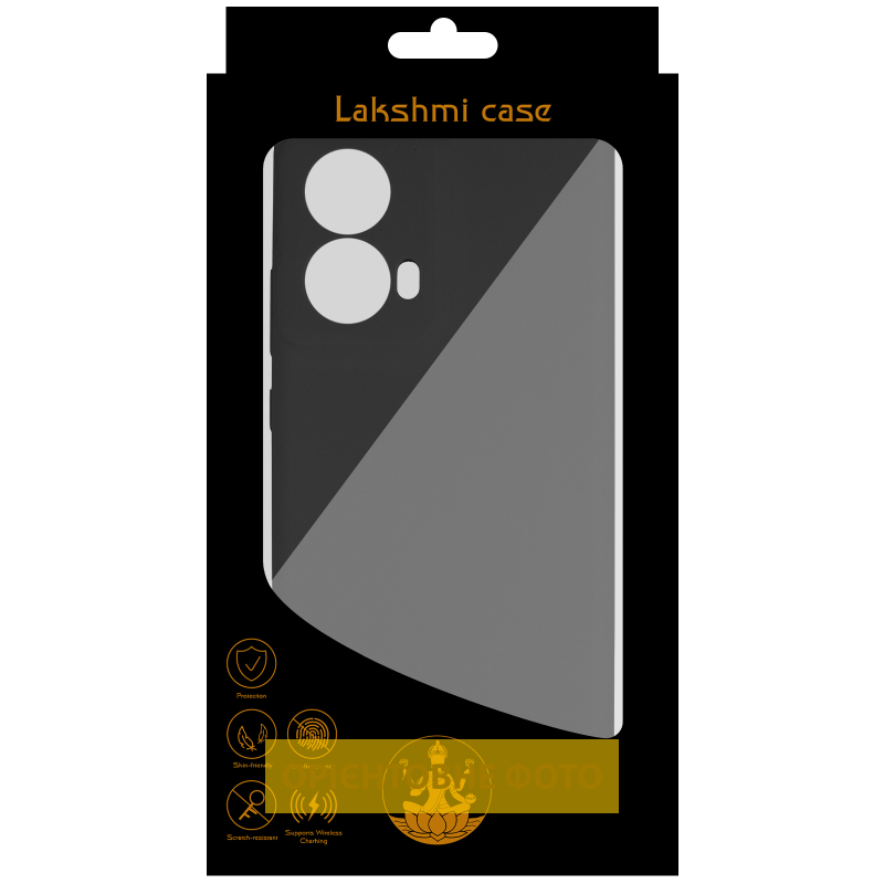 Чохол Silicone Cover Lakshmi Full Camera (AAA) для Motorola Moto G85