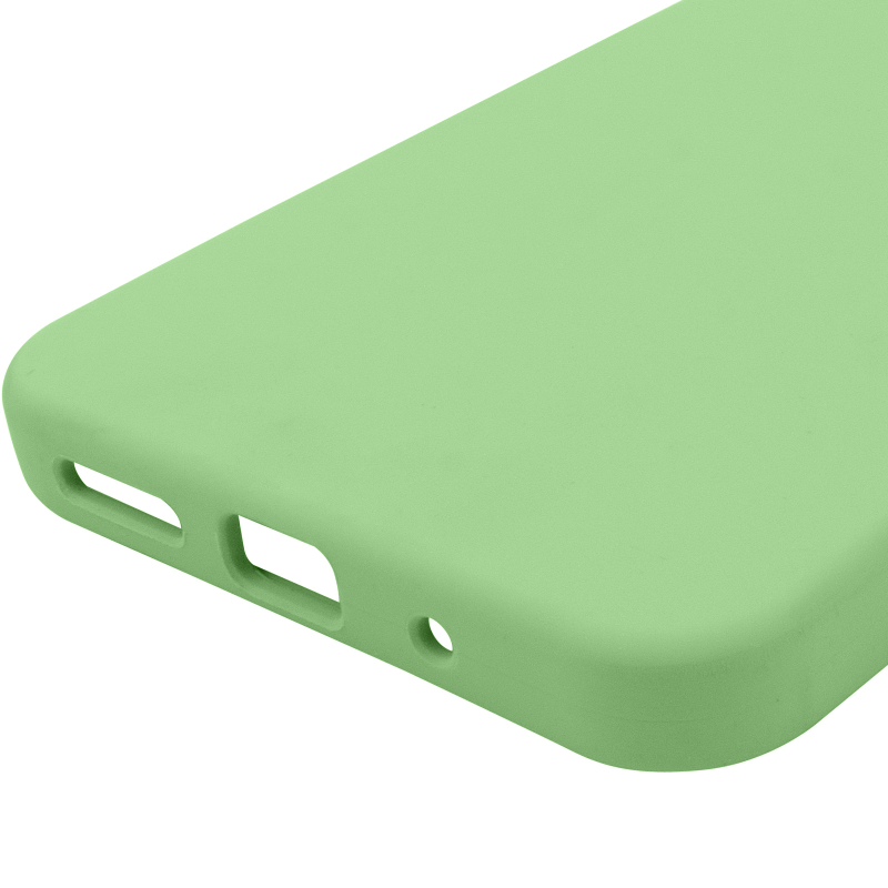 Чохол Silicone Cover Lakshmi Full Camera (AAA) для Xiaomi Redmi 12 М'ятний / Mint