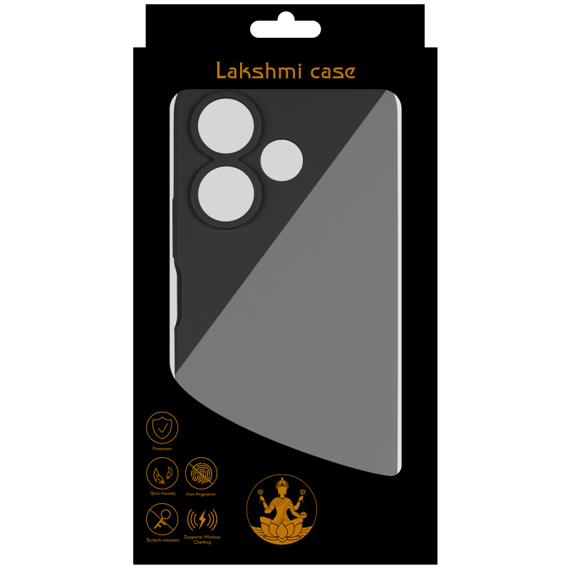 Чохол Silicone Cover Lakshmi Full Camera (AAA) для Xiaomi Redmi 13 4G / Poco M6 4G