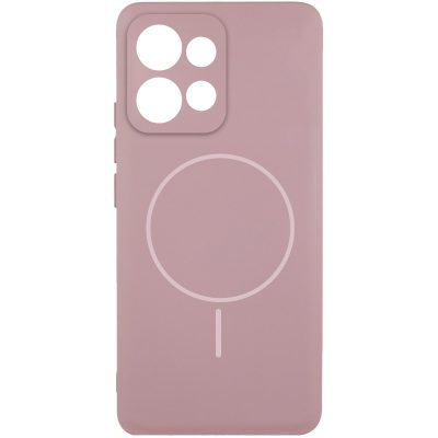 Чохол Silicone Cover Lakshmi Full Camera (AA) with Magnetic Fit для Motorola Edge 50 Neo Рожевий / Pink Sand