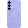 Чохол Silicone Cover Lakshmi Full Camera (AA) with Magnetic Fit для Samsung Galaxy S23 Бузковий / Dasheen