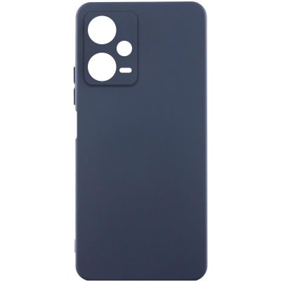Чохол Silicone Cover Ummi Lakshmi Full Camera (AA) для Xiaomi Redmi Note 12 Pro 5G Синій / Midnight Blue