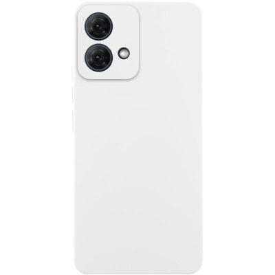 Чохол Silicone Cover Ummi Lakshmi Full Camera (AA) для Motorola Moto G84 Білий / White