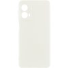 Чохол Silicone Cover Ummi Lakshmi Full Camera (AA) для Motorola Moto G24 Білий / White