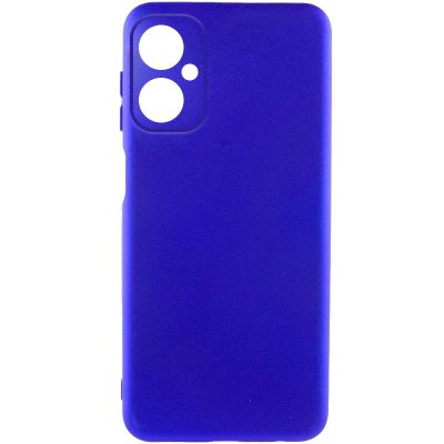 Чохол Silicone Cover Ummi Lakshmi Full Camera (AA) для Motorola Moto G14 Синій / Iris