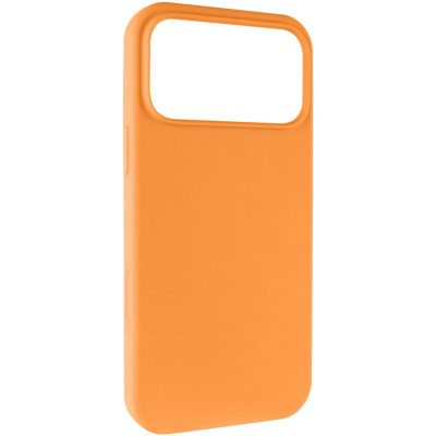 Чохол Silk (AA) NO LOGO with Magnetic Fit для Apple iPhone 17 Pro (6.3") Помаранчевий / Orange