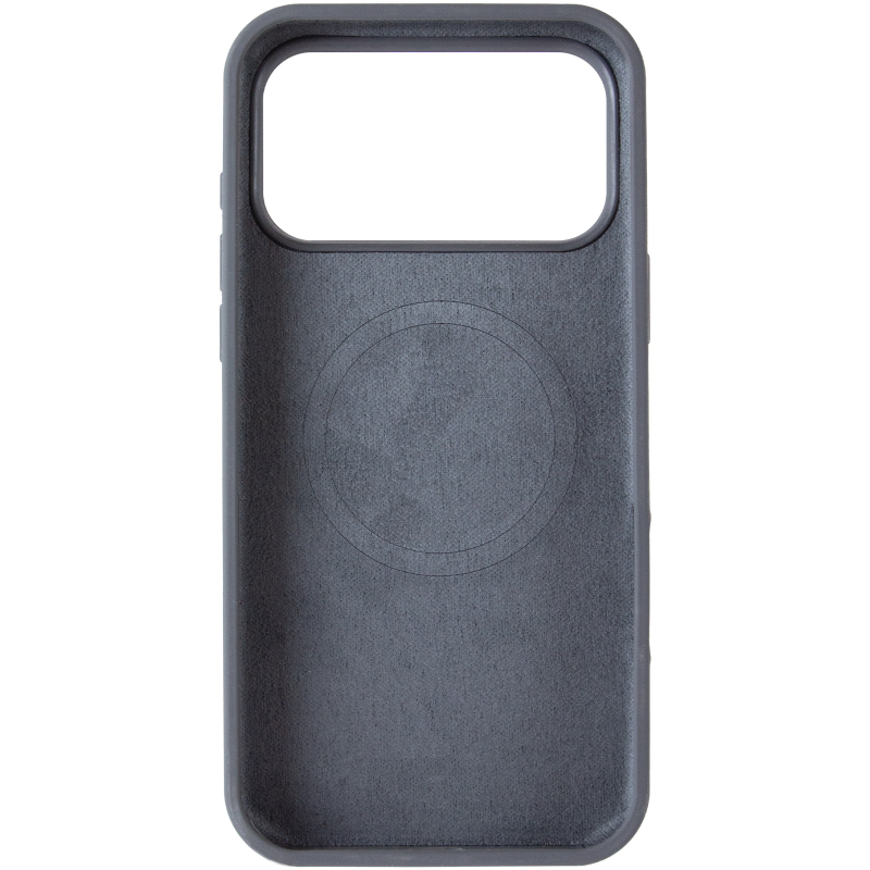 Чохол Silk Duo Color (AA) NO LOGO with Magnetic Fit для Apple iPhone 17 Pro (6.3") Black