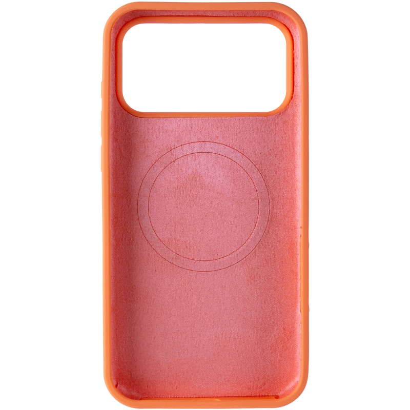 Чохол Silk Duo Color (AA) NO LOGO with Magnetic Fit для Apple iPhone 17 Pro Max (6.9") Orange