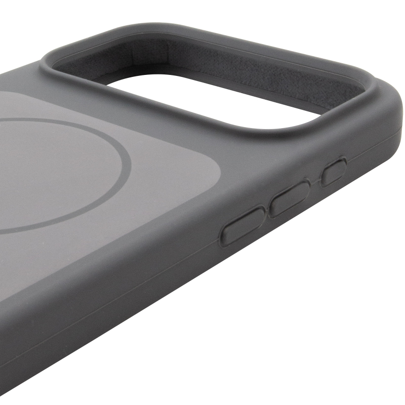 Чохол Silk Duo Color (AA) NO LOGO with Magnetic Fit для Apple iPhone 17 Pro (6.3") Black