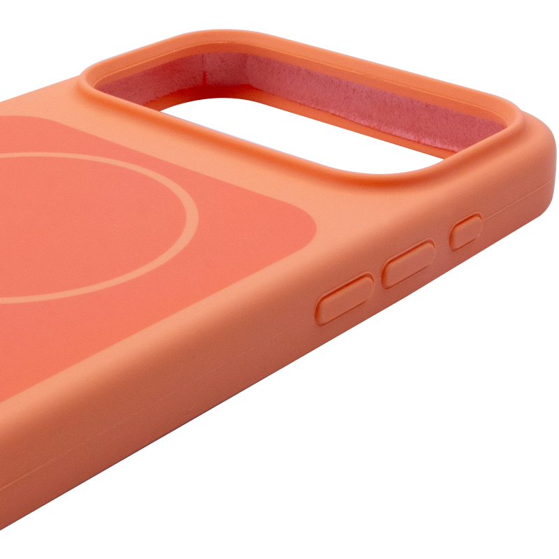 Чохол Silk Duo Color (AA) NO LOGO with Magnetic Fit для Apple iPhone 17 Pro Max (6.9") Orange