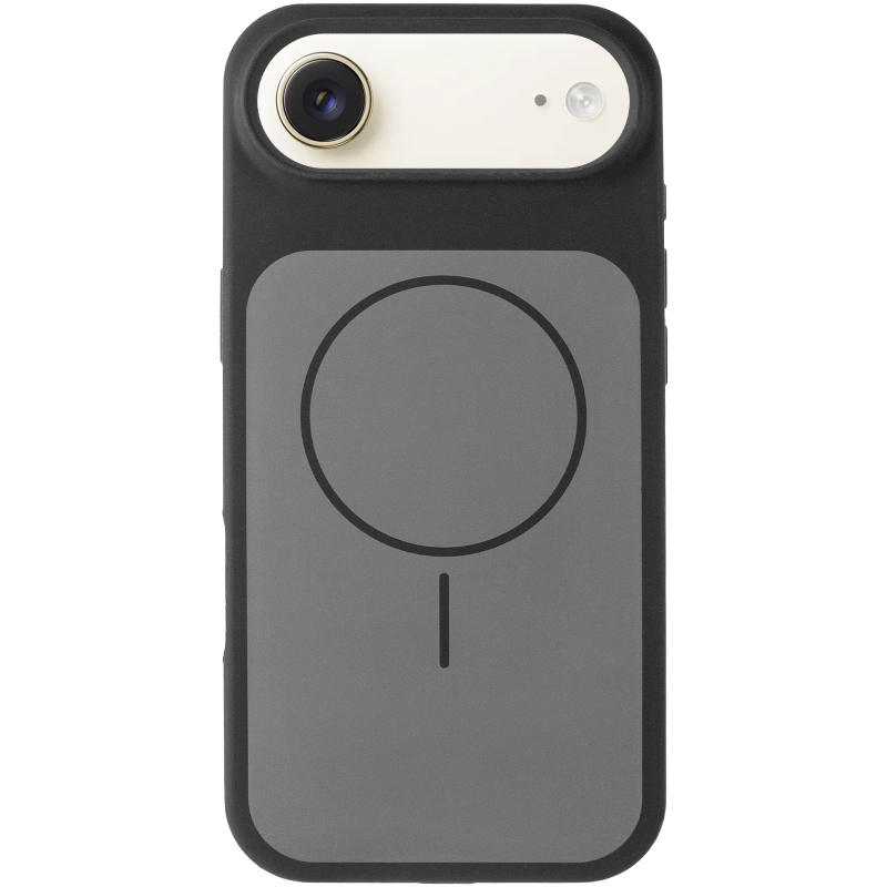 Чохол Silk Duo Color (AA) NO LOGO with Magnetic Fit для Apple iPhone 17 Air (6.5") Gray