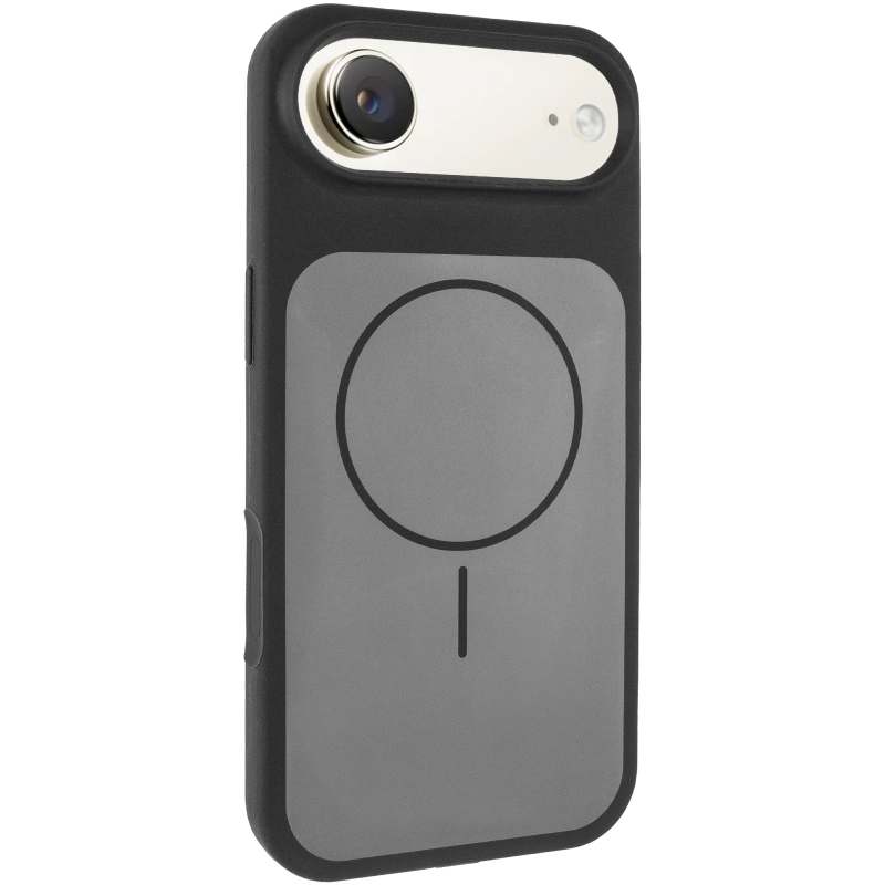 Чохол Silk Duo Color (AA) NO LOGO with Magnetic Fit для Apple iPhone 17 Air (6.5") Gray