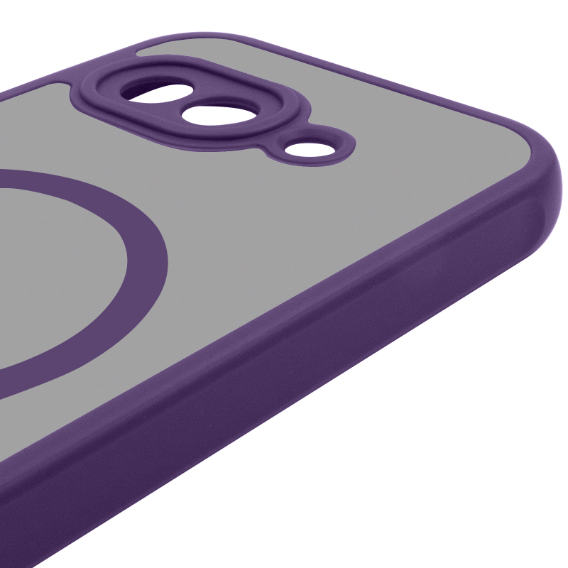 Чохол TPU Bloom with Magnetic Fit для Google Pixel 9a Purple