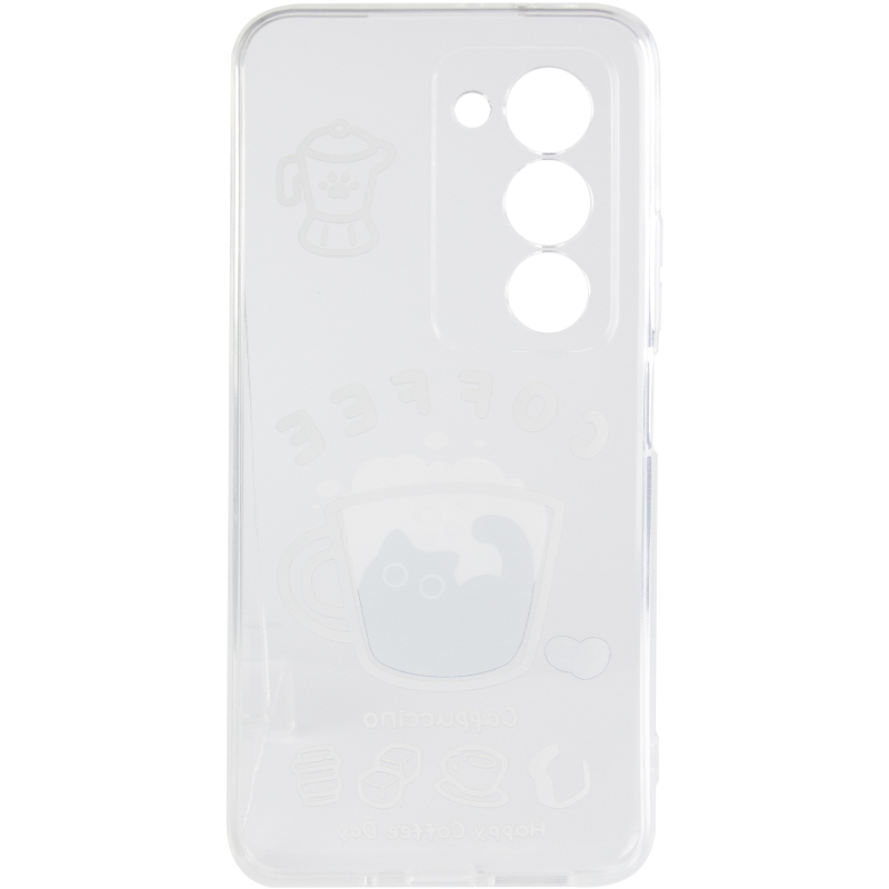 Чохол TPU Clear Joy для Xiaomi Redmi 15 4G (Global) / 5G