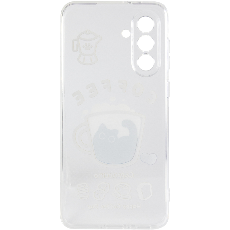 Чохол TPU Clear Joy для Samsung Galaxy A56 5G