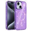 Чохол TPU Eclipse Sparkle Magnetic Fit для Apple iPhone 14 / 13 (6.1") Purple