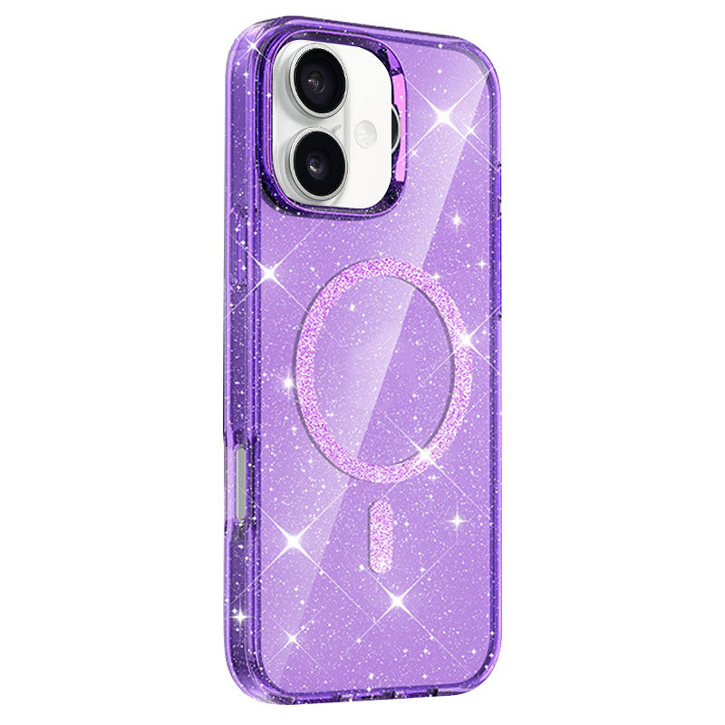 Чохол TPU Eclipse Sparkle Magnetic Fit для Apple iPhone 16 (6.1")