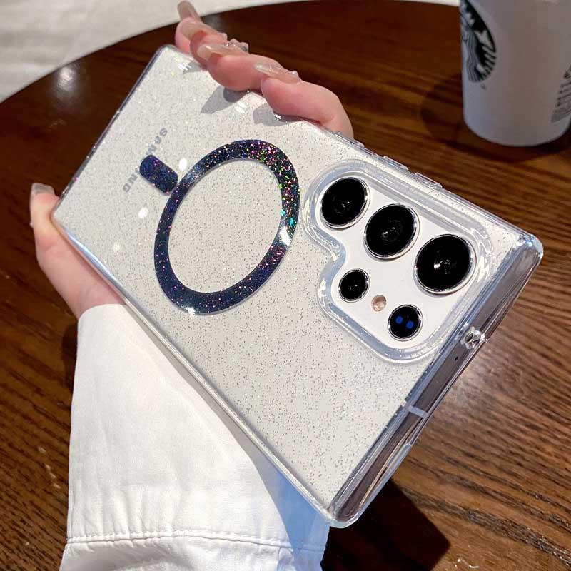 Чохол TPU Eclipse Sparkle Magnetic Fit для Samsung Galaxy S26 Ultra
