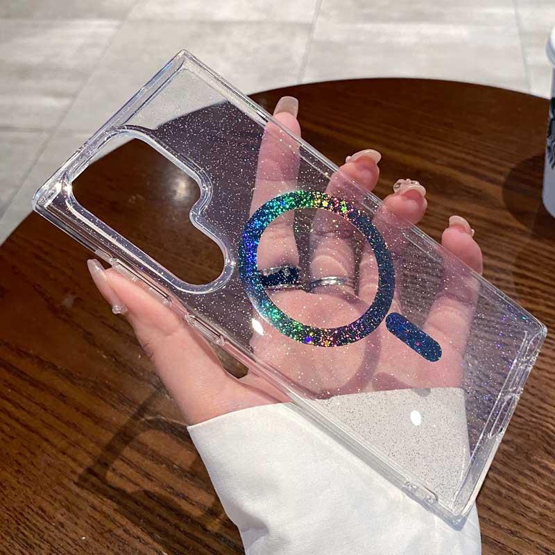 Чохол TPU Eclipse Sparkle Magnetic Fit для Samsung Galaxy S26 Ultra