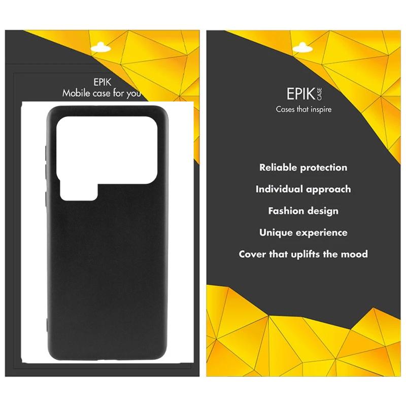 Чохол TPU Epik Black для Xiaomi 17 Pro Max Чорний