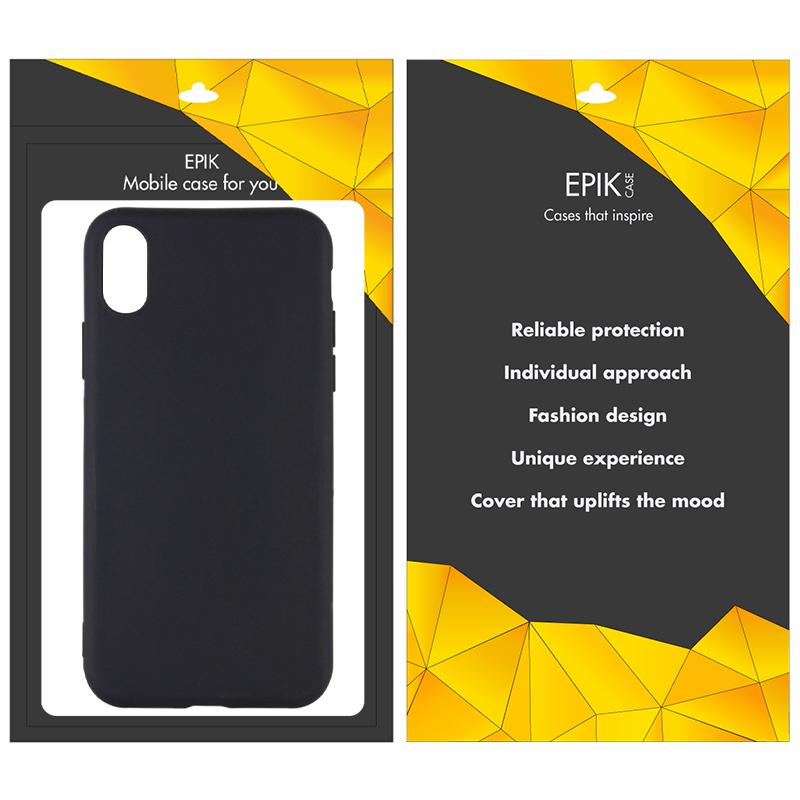 Чохол TPU Epik Black для Apple iPhone X / XS (5.8") Чорний