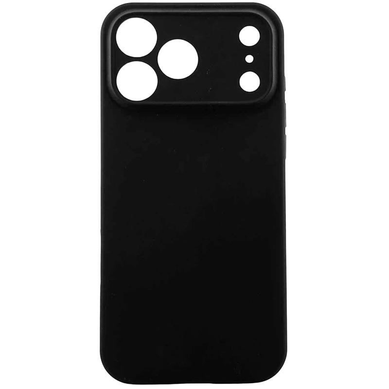 Чохол TPU Epik Black Full Camera для Apple iPhone 17 Pro Max / 18 Pro Max (6.9") Чорний